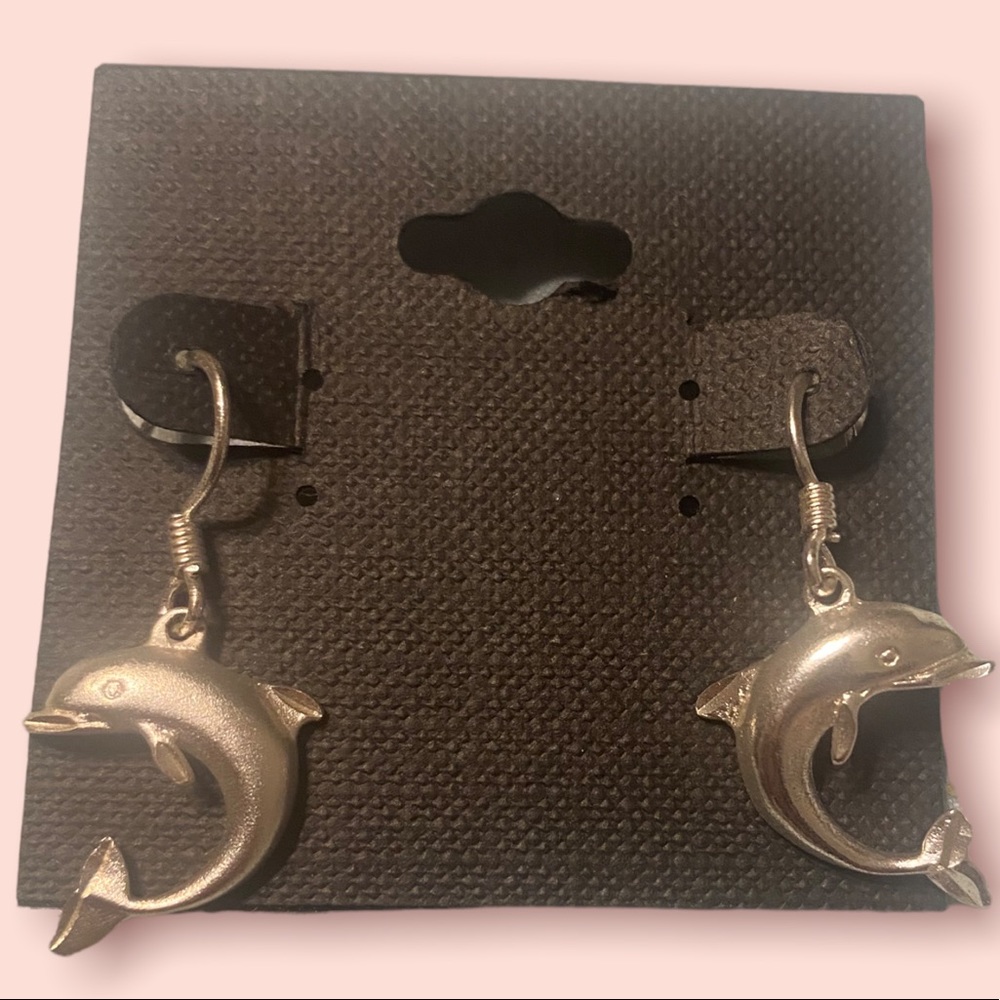 Dolphin earrings